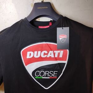 NEW! (NWT) Size XL BLK (Official Licensed Product) Men's DUCATI "Corse" T-Shirt